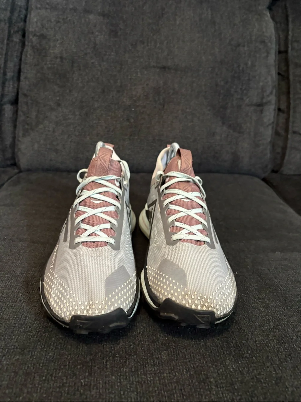 Nike React Pegasus Trail 4 GTX Women's Size 8 Running Shoes Smoke Glacier Blue
